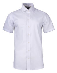Skjorte modell YB, kort erme Hvit
