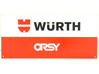 ORSY 1 - Würth skilt
