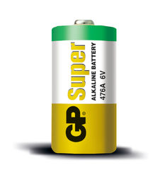 Batteri alkalisk GP 4LR44 6V
