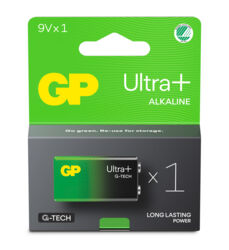 Alkalisk batteri GP Ultra+ 6LR61 9V

