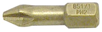 Bits Phillips® 1/4" Torsjon med diamant L=25 mm
