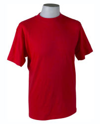 T-skjorte i bomull, rød
