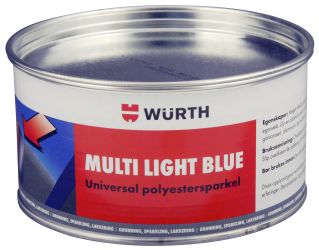 Universalsparkel, Multi Light Blue
